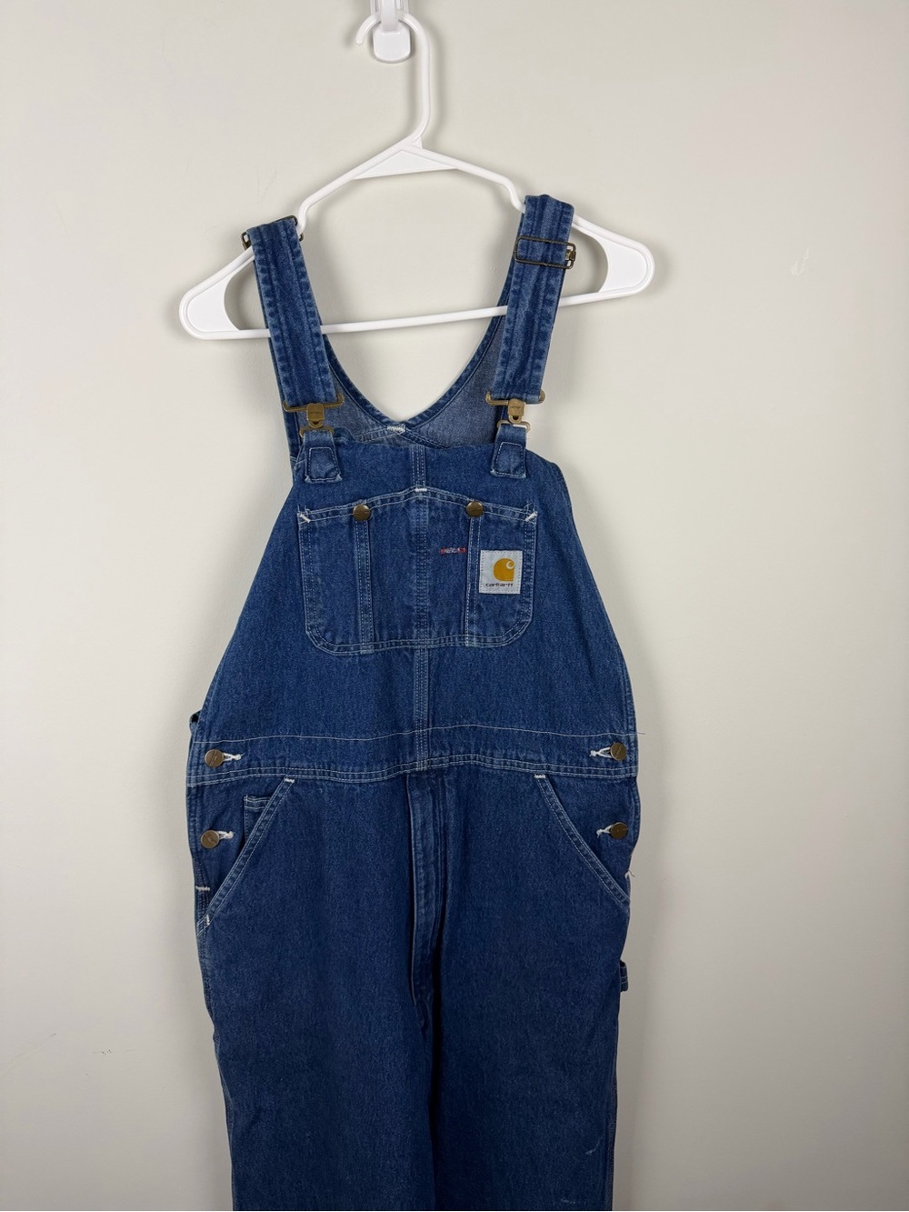 Carhartt Blue Denim Overalls